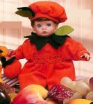 Effanbee - Little Muffin - Tutti Fruitty Tots - Orange - Doll